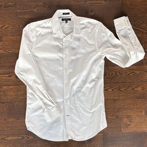 White Men's Dress Shirt
